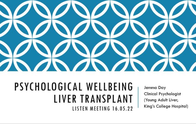 psychological wellbeing liver transplant